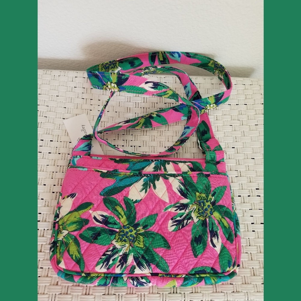 Vera Bradley Tropical Paradise Little Hipster NWT - Picture 4 of 7